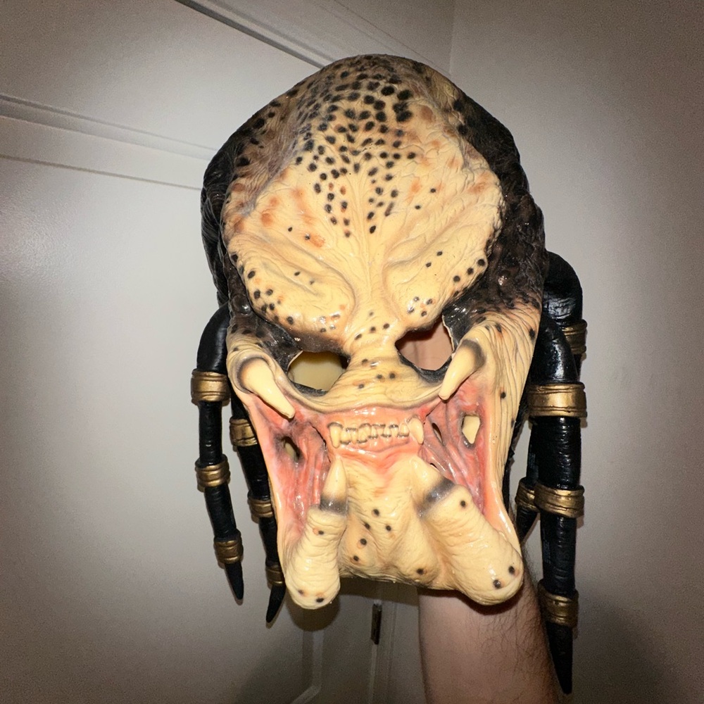 AVP Alien vs Predator Halloween Mask Latex Predator Mask
